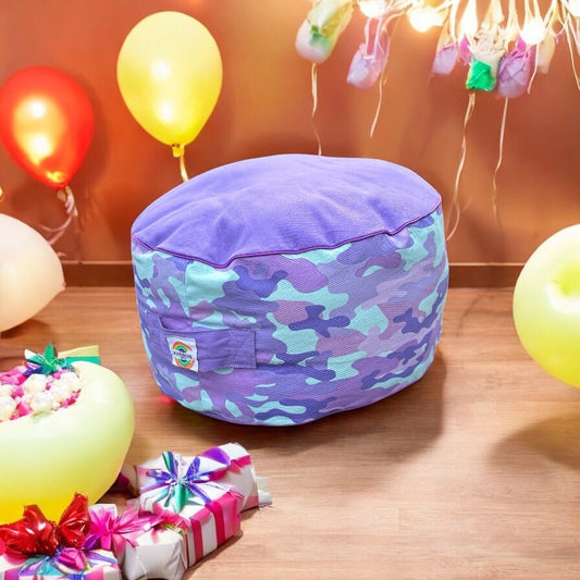 Purple Camo - RainbowPoufs